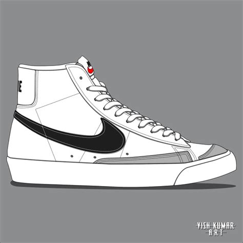 nike blazers sketch black|nike blazer canvas.